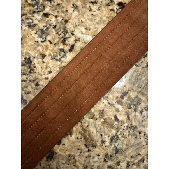 New Express Women’s Belt Brown Gold Color Buttons Size Small / Medium Y2K - Picture 6 of 10